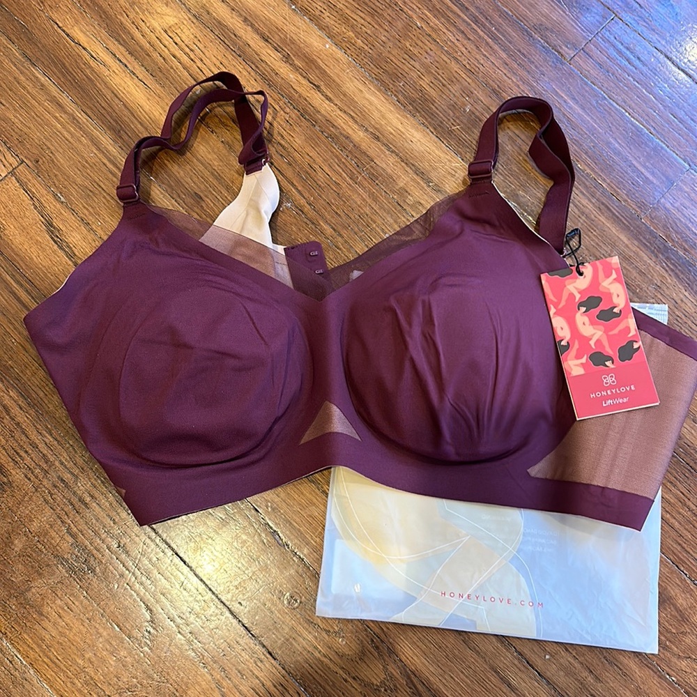 Honey love NWT Loftwear Crossover bra 2X